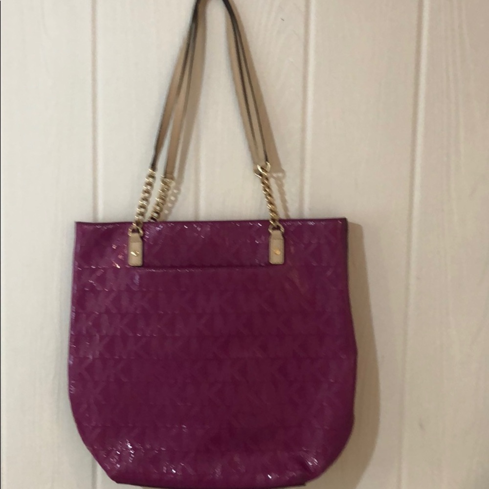 Magenta Michael Kors purse